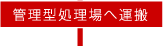 管理型処理場へ運搬